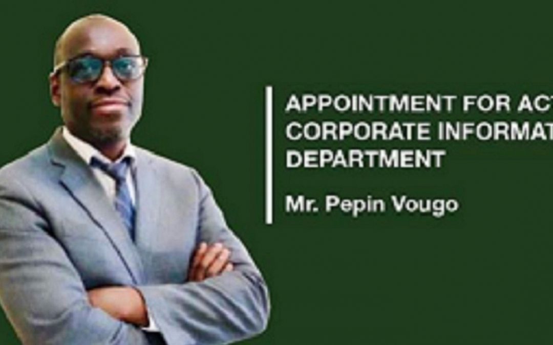 BAD : Pepin Vougo prend les rênes du département des TIC