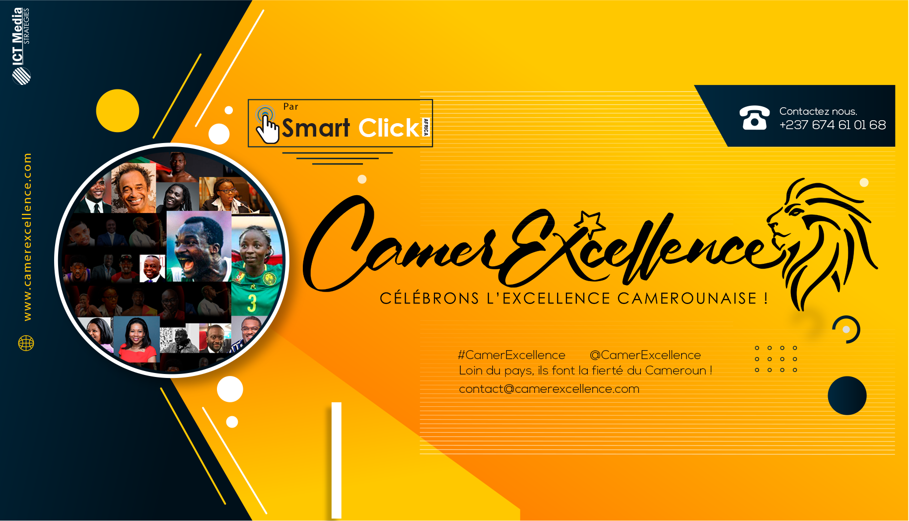 Smart Click Africa lance le concept CamerExcellence pour célébrer les talents camerounais qui excellent à l’international