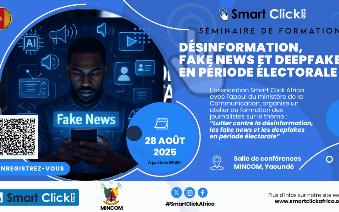 Appel à candidatures – Formation des journalistes : Lutter contre la désinformation, les fake news et deepfakes en période électorale