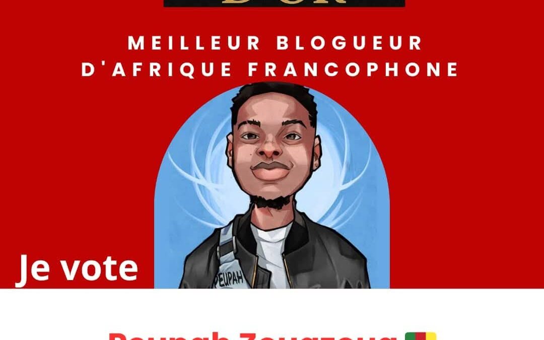 Digital : Le Camerounais Peupah Zouzoua nominé au Maboke d’or, catégorie meilleur blogueur d’Afrique francophone [votez !]